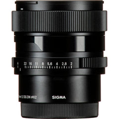 SIGMA AF 65mm F2 DG DN (C) - BLACK for SONY E