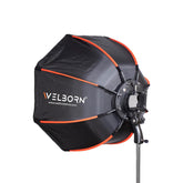 WELBORN 65 CM Octagonal Softbox with S-Type Bracket Holder