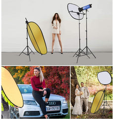 HIFFIN Portable 5 in 1 Collapsible Reflector 150x200cm