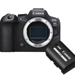 Canon EOS R6 MK II (IN) Body With Battery LP E6P