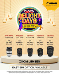 Canon RF70-200mm f/2.8 L IS USM Telephoto Zoom Lens | Upto ₹32,100 Off | Easy EMI