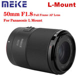 Meike 50mm 1.8 (L Mount) For Leica/Panasonic/Sigma L-Mount Alliance cameras.