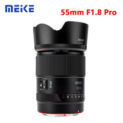 Meike 55mm 1.8 (EF Mount) For Canon's EOS DSLR cameras.