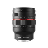 Meike Manual 50mm 1.2 (E Mount) For Sony's Alpha (α) cameras.