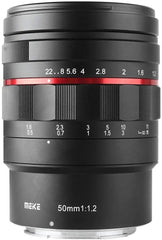 Meike Manual 50mm 1.2 (Z Mount) For Nikon's Z cameras.