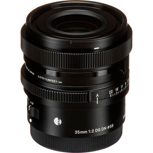 SIGMA AF 35mm F2 DG DN (C) - BLACK for SONY E
