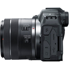 CANON EOS R8 BODY WITH RF24-105MM STM & LPE17