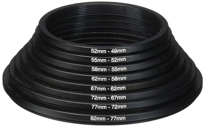 HIFFIN Lens Stepping Down Ring 82-49mm