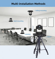 VIDEOCAST VC90A 10X 4K AI Tracking PTZ Camera