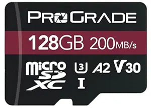 Prograde Digital MicroSDXC UHS-1 V30 128GB