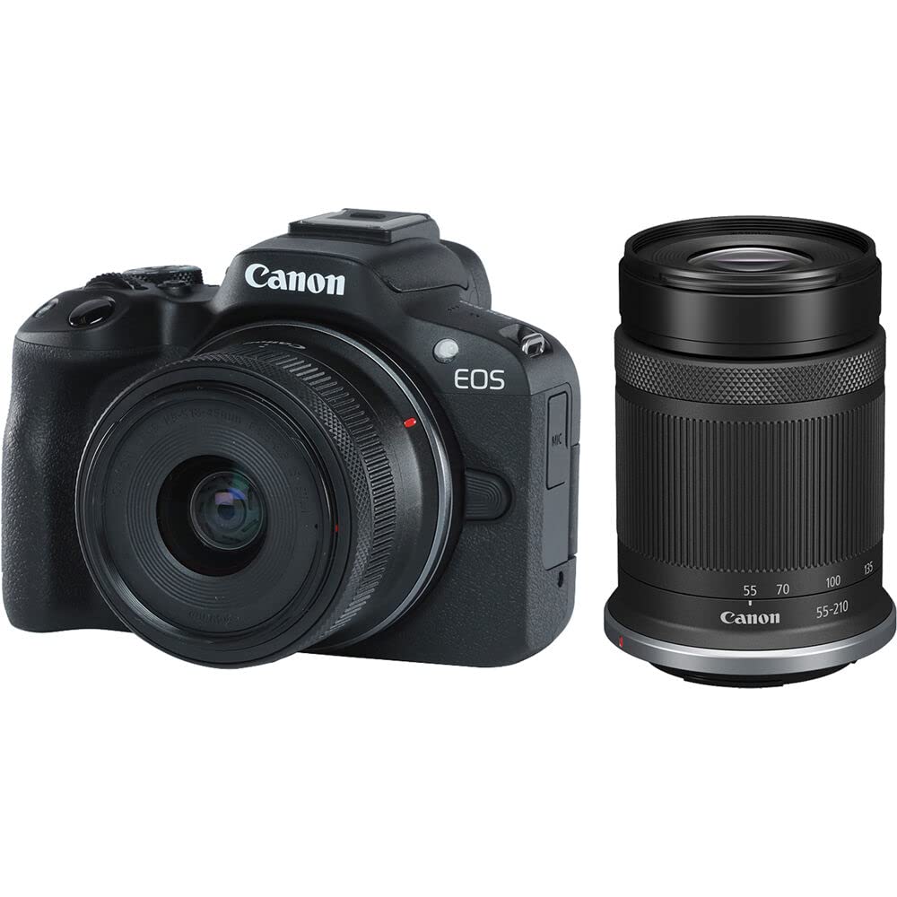 Canon EOS R50 RF-S 18-45mm IS STM + RF-S55-210mm IS STM Kit