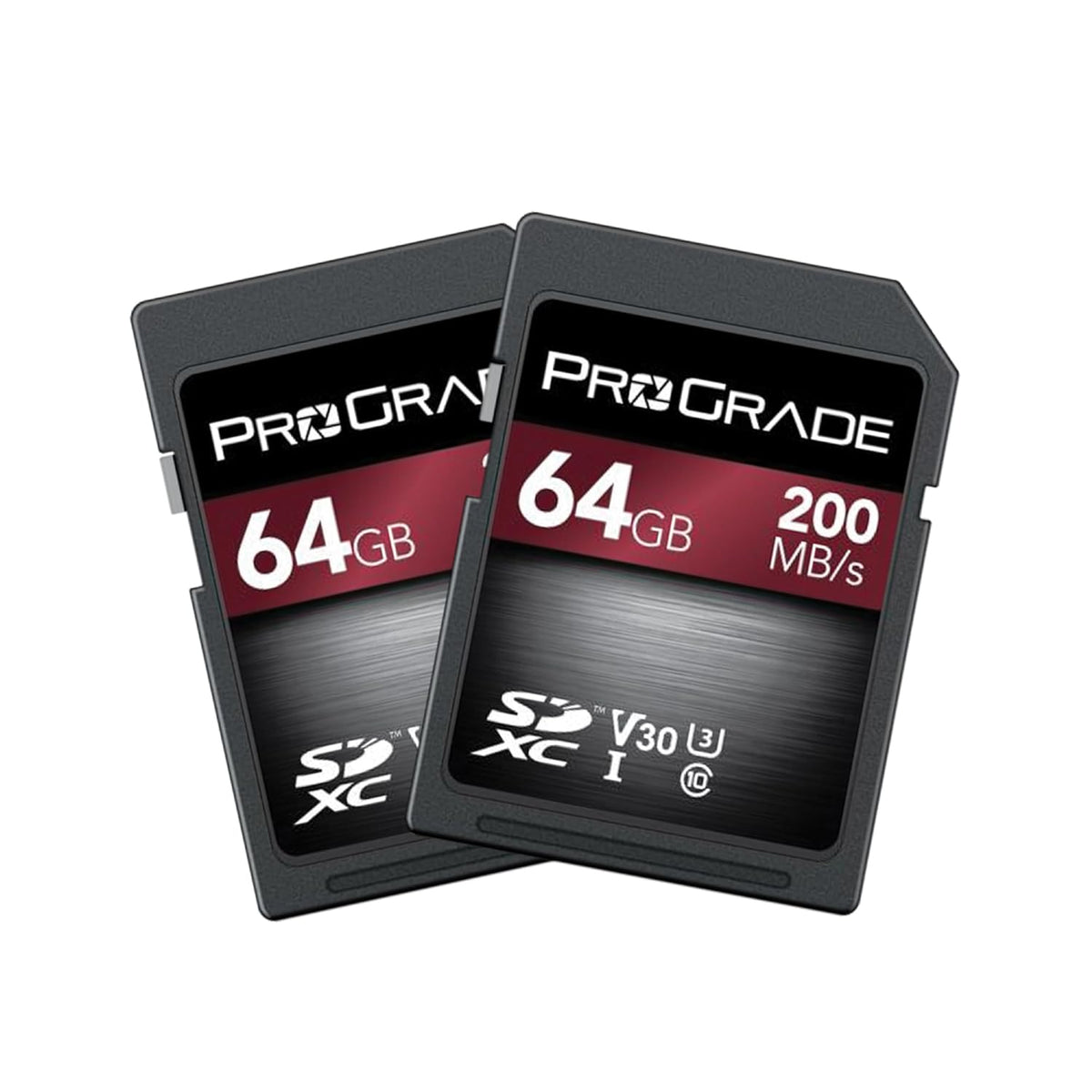 Prograde Digital SDXC UHS-1 V30 64GB 2 Pack
