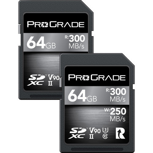 ProGrade Digital SDXC UHS-II V90 Memory Card (64GB)