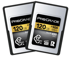 ProGrade Digital 120GB CFexpress 2.0 VPG 200 Type A Memory Card, 2-pack