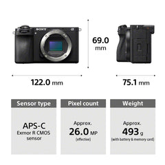 Sony a6700 Mirrorless Camera with 18-135mm f/3.5-5.6 Lens
