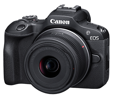 Canon EOS R100 Mirrorless Camera with 18-45mm Lens