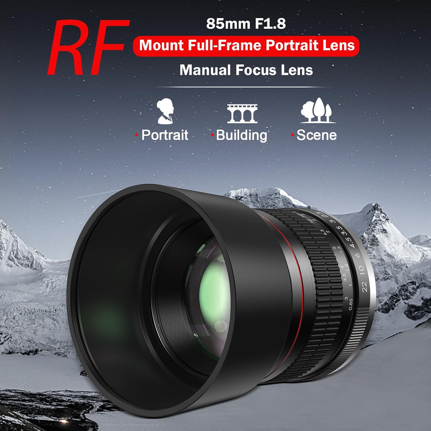 Meike 85mm F/1.8 RF Mount Camera Lens – Globein Trading Camera Store