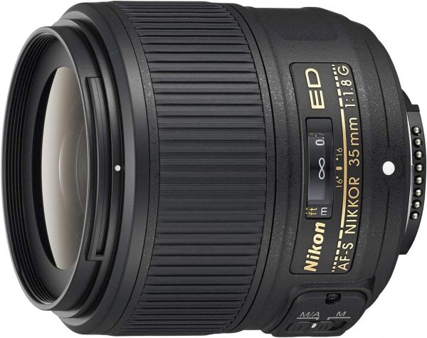 Nikon AF-S FX Nikkor 35mm f/1.8G ED Lens (Black) - Image 2