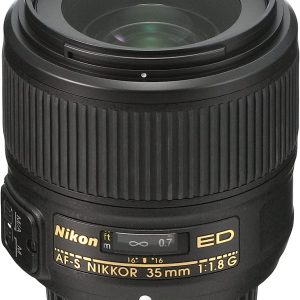 Nikon AF-S FX Nikkor 35mm f/1.8G ED Lens (Black)
