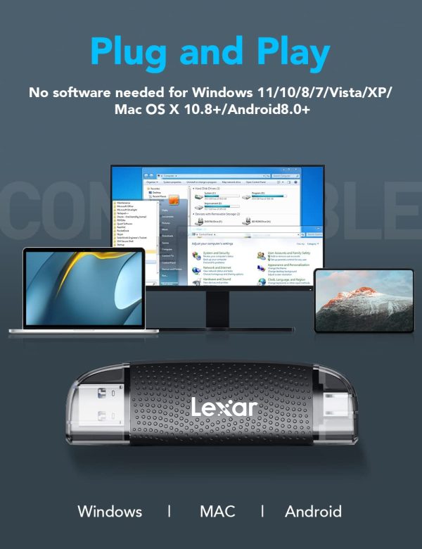 Lexar RW310 Memory Card Reader - Image 5
