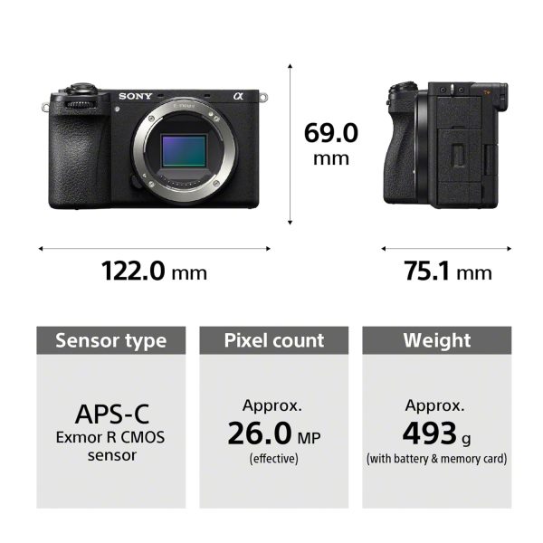 Sony a6700 Mirrorless Camera with 18-135mm f/3.5-5.6 Lens - Image 2