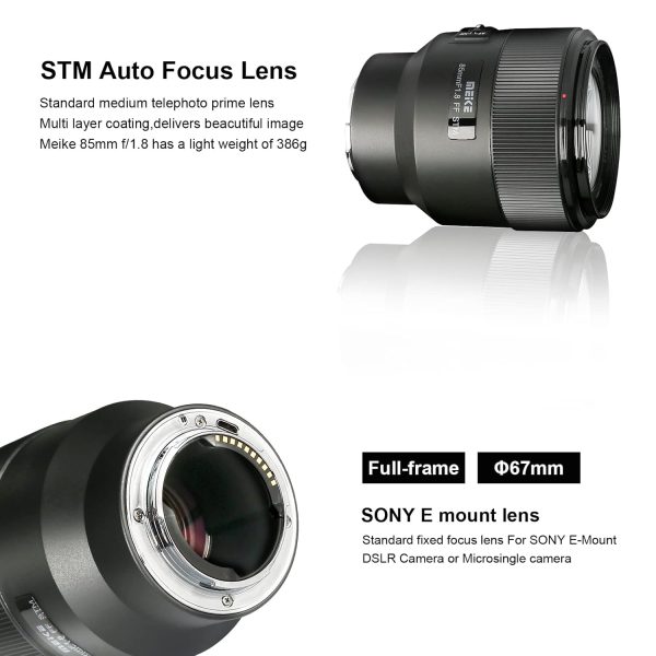 Meike 85mm F1.8 STM Sony E Mount - Image 4