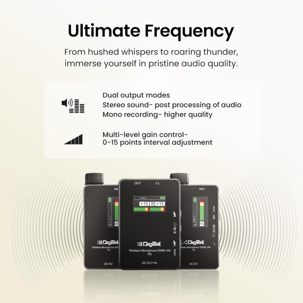 Digitek DWM 104 Wireless Microphone System - Image 4