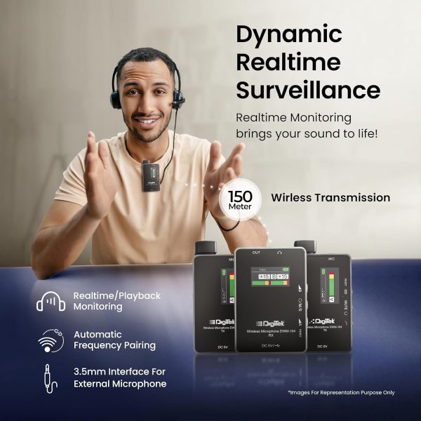 Digitek DWM 104 Wireless Microphone System - Image 6